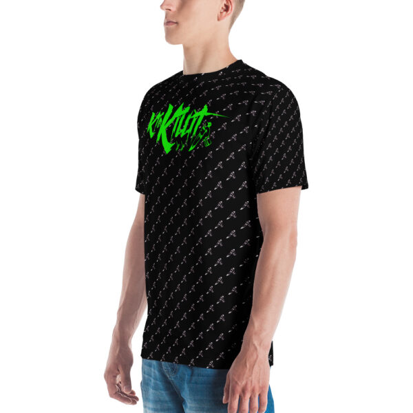 Kid Killit Green with Knifes - Men's t-shirt - Image 4