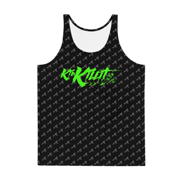 Kid Killit Green with Knifes - Unisex Tank Top