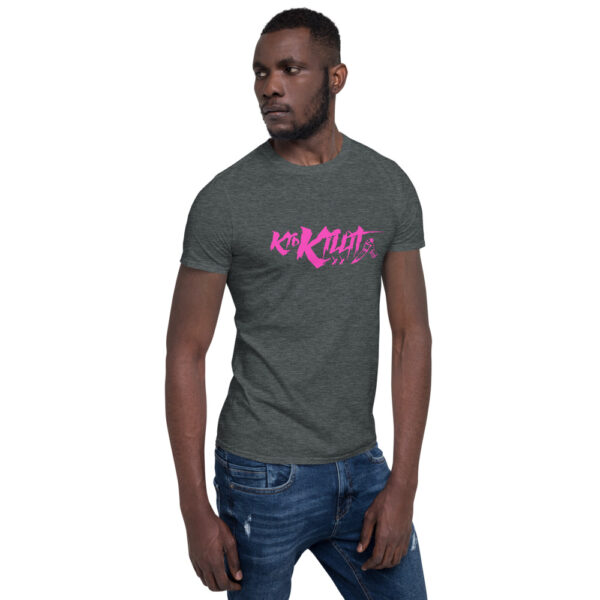 Kid Killit Pink with Knives - Short-Sleeve Unisex T-Shirt - Image 8