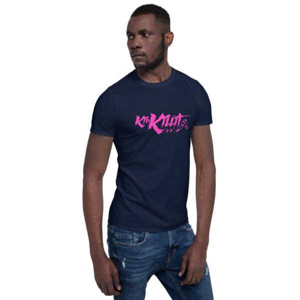Kid Killit Pink with Knives - Short-Sleeve Unisex T-Shirt - Image 5
