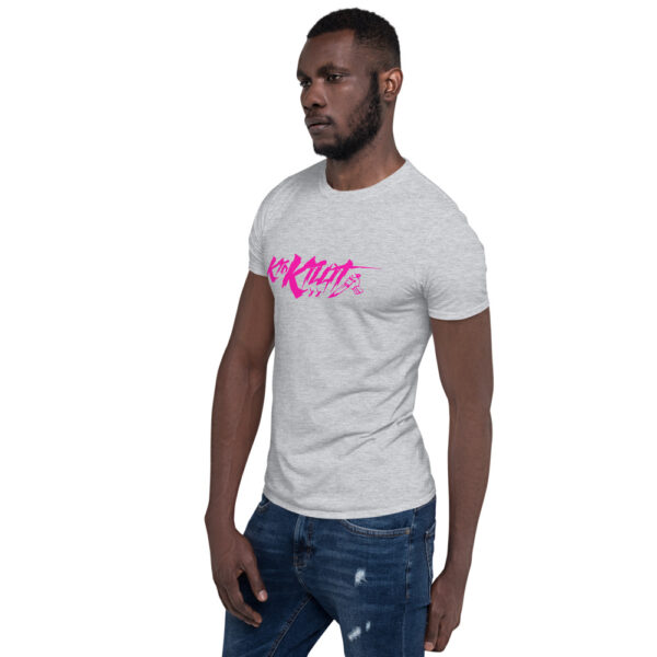 Kid Killit Pink with Knives - Short-Sleeve Unisex T-Shirt - Image 12