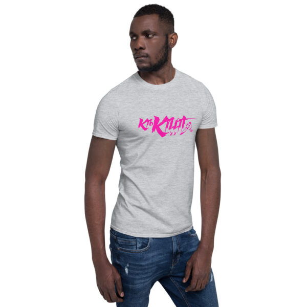 Kid Killit Pink with Knives - Short-Sleeve Unisex T-Shirt - Image 11