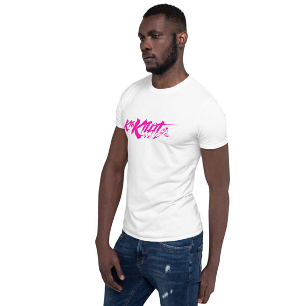 Kid Killit Pink with Knives - Short-Sleeve Unisex T-Shirt - Image 15