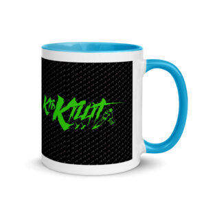 Kid Killit Green with Knives - Mug w/ Color Inside