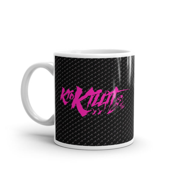 Kid Killit Pink - White Glossy Mug - Image 2